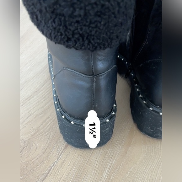 Steve madden black ankle boots for women size 7.5 - Picture 11 of 17